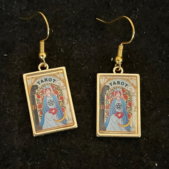Tarot Card Earrings - Picture 4 of 4